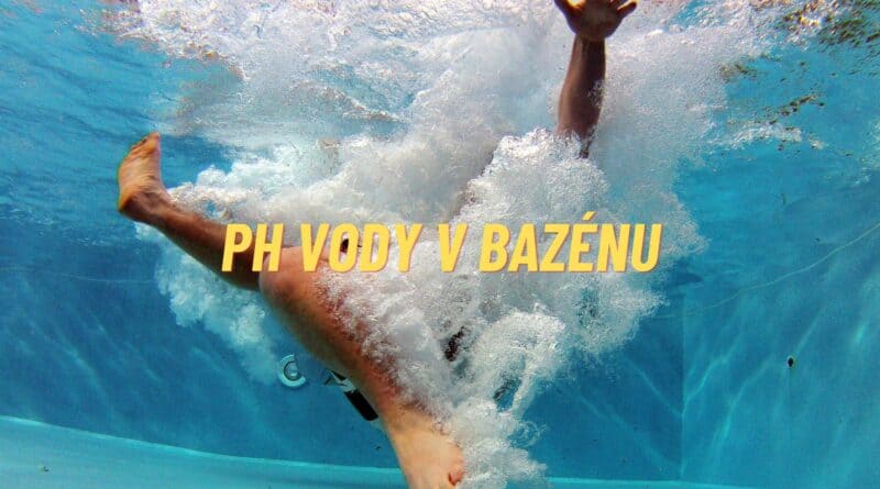 ph vody v bazénu